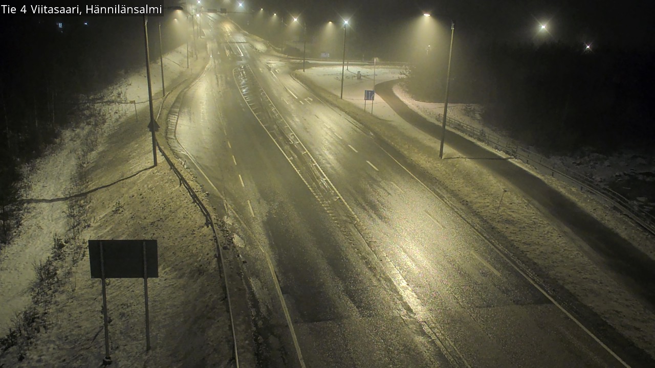 Weather Camera Image Road 4 Viitasaari Hännilänsalmi, Viitasaari, Keski-Suomi