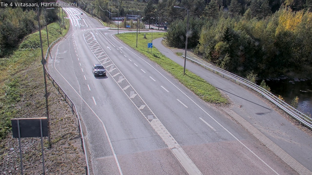Weather Camera Image Road 4 Viitasaari Hännilänsalmi, Viitasaari, Keski-Suomi