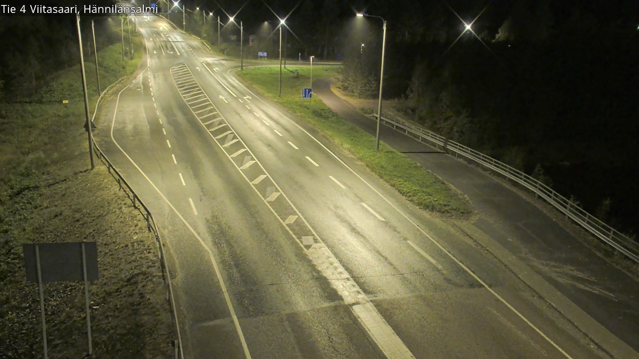 Weather Camera Image Road 4 Viitasaari Hännilänsalmi, Viitasaari, Keski-Suomi
