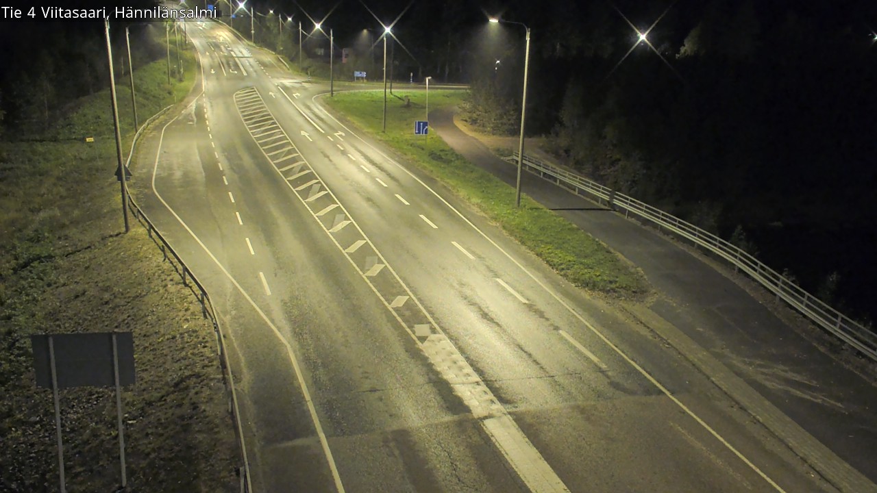 Weather Camera Image Road 4 Viitasaari Hännilänsalmi, Viitasaari, Keski-Suomi
