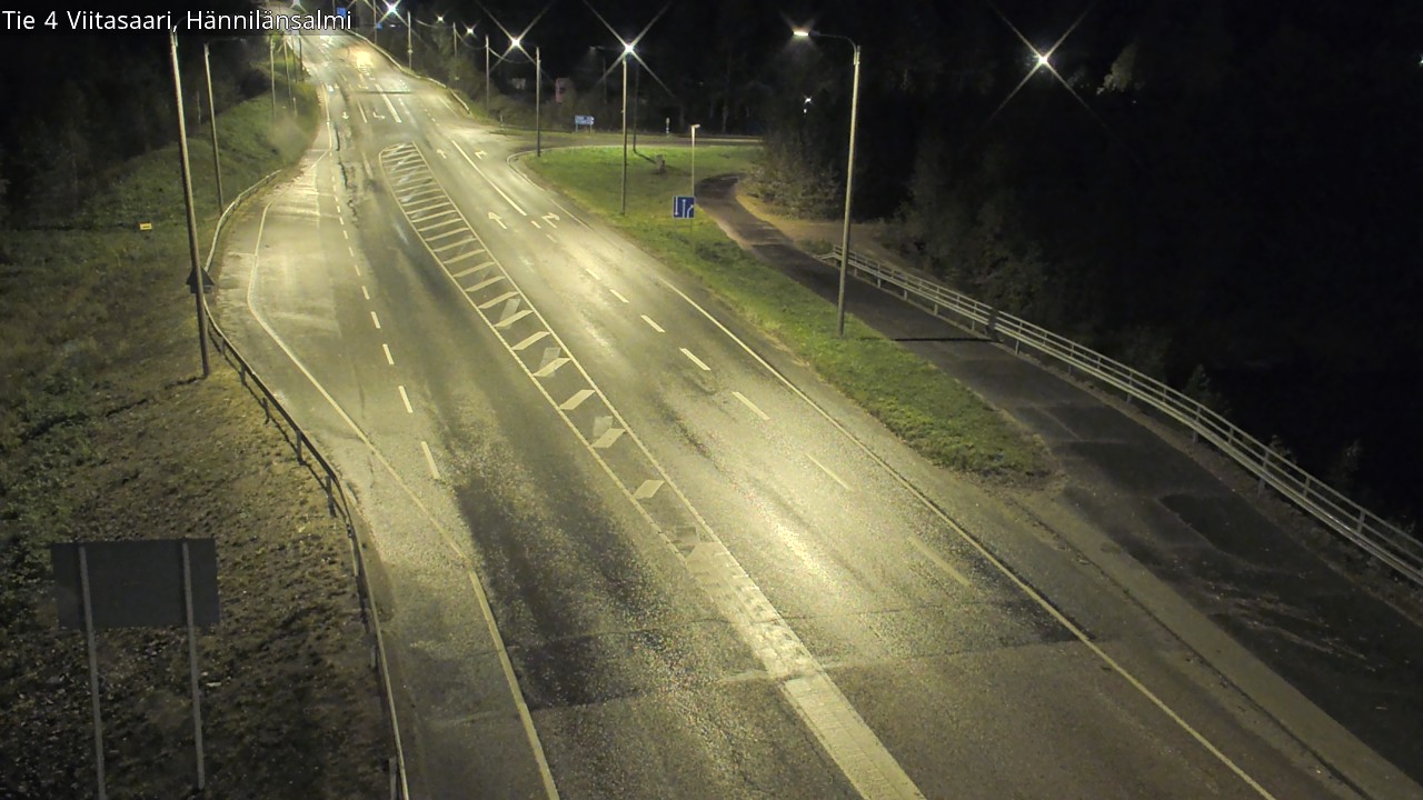 Weather Camera Image Road 4 Viitasaari Hännilänsalmi, Viitasaari, Keski-Suomi