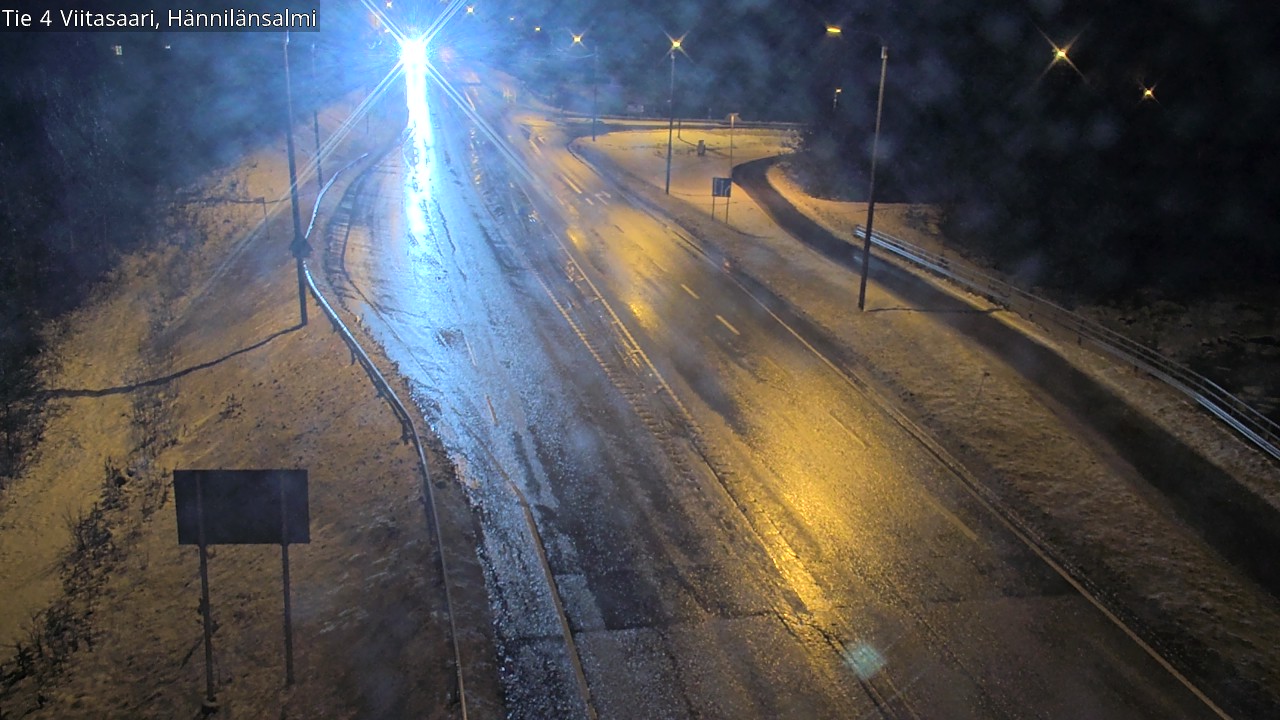 Weather Camera Image Road 4 Viitasaari Hännilänsalmi, Viitasaari, Keski-Suomi