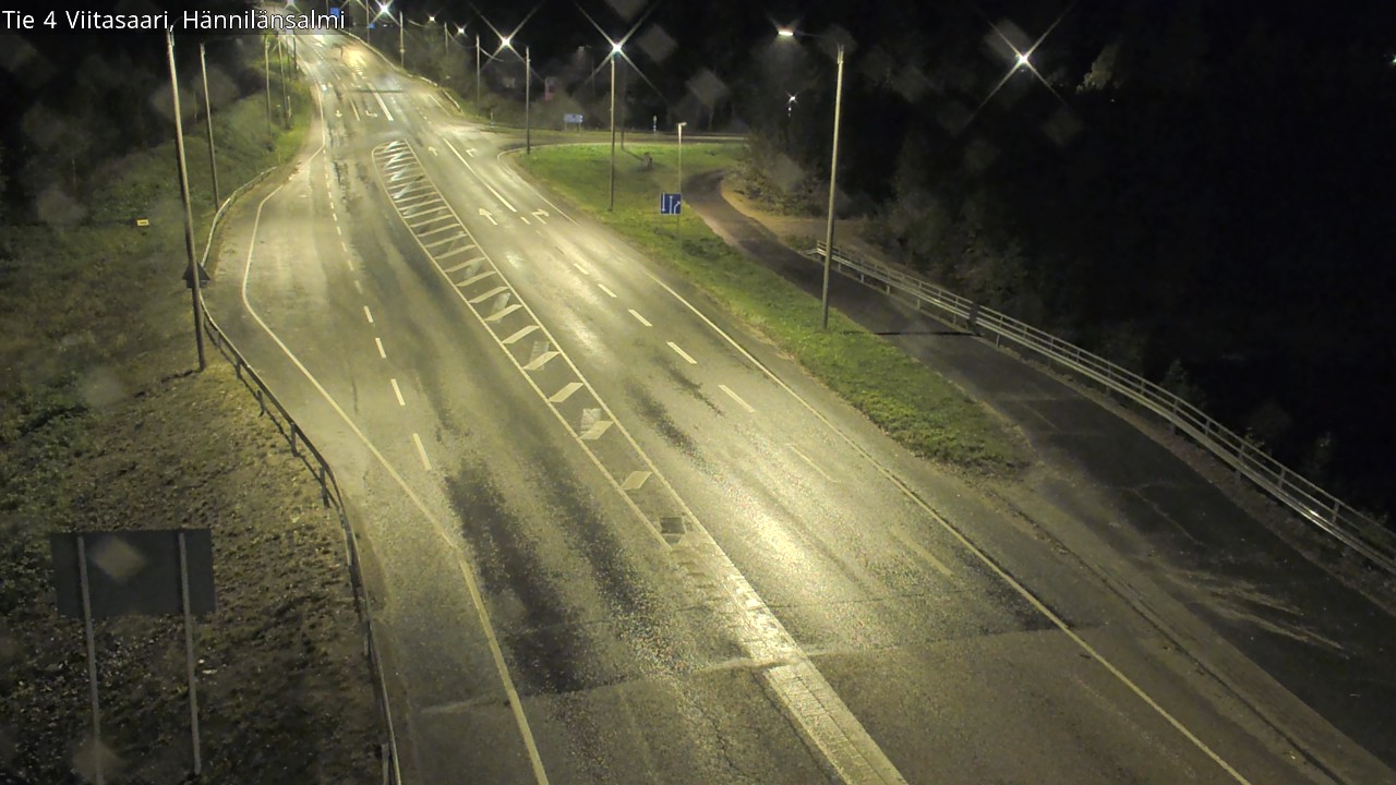 Weather Camera Image Road 4 Viitasaari Hännilänsalmi, Viitasaari, Keski-Suomi