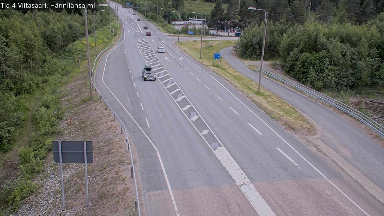 Kelikamerat Kuva Tie 4 Viitasaari Hännilänsalmi, Viitasaari, Keski-Suomi
