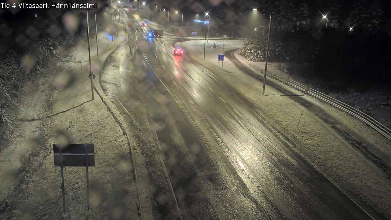 Weather Camera Image Road 4 Viitasaari Hännilänsalmi, Viitasaari, Keski-Suomi