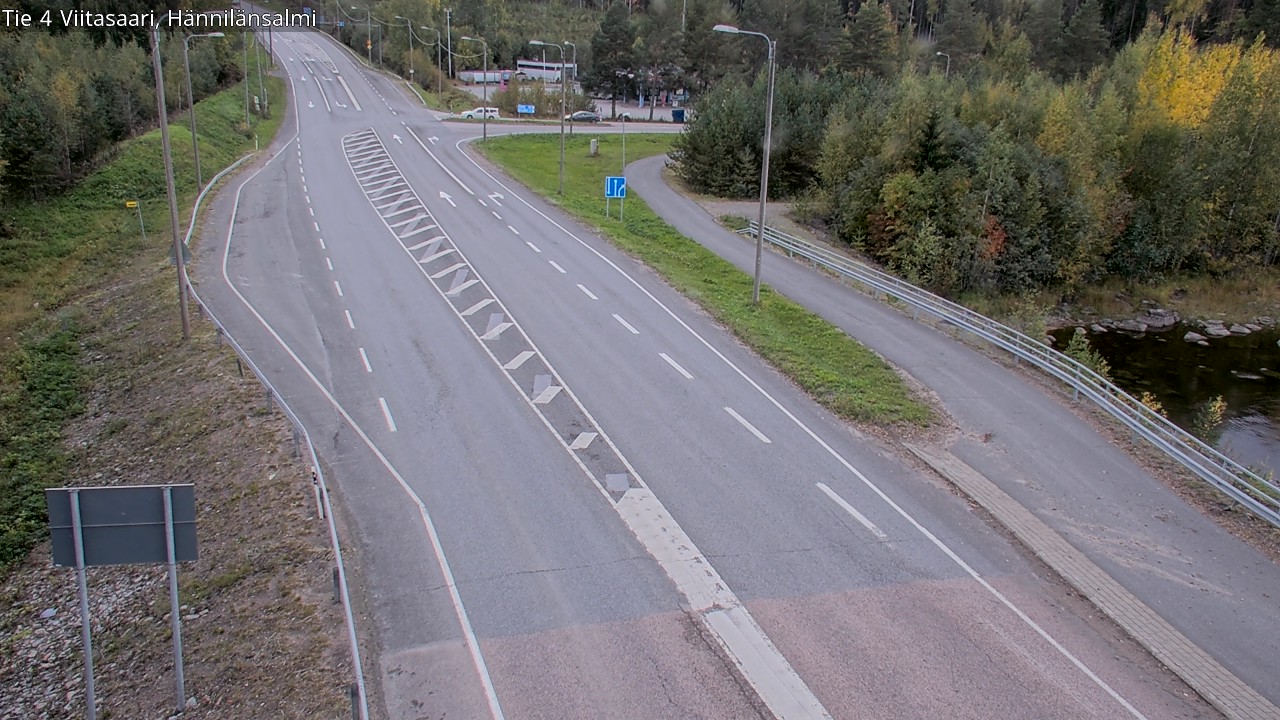 Weather Camera Image Road 4 Viitasaari Hännilänsalmi, Viitasaari, Keski-Suomi