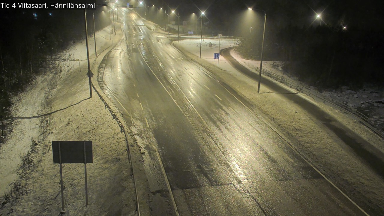Weather Camera Image Road 4 Viitasaari Hännilänsalmi, Viitasaari, Keski-Suomi