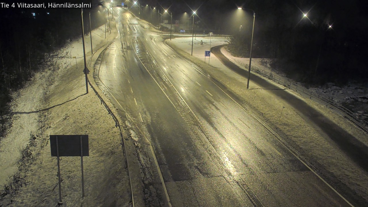 Weather Camera Image Road 4 Viitasaari Hännilänsalmi, Viitasaari, Keski-Suomi
