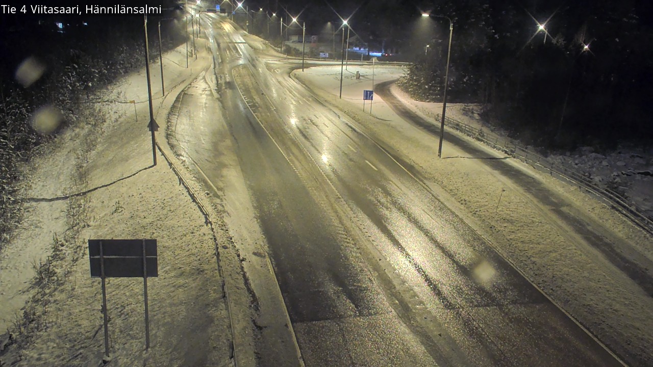 Weather Camera Image Road 4 Viitasaari Hännilänsalmi, Viitasaari, Keski-Suomi