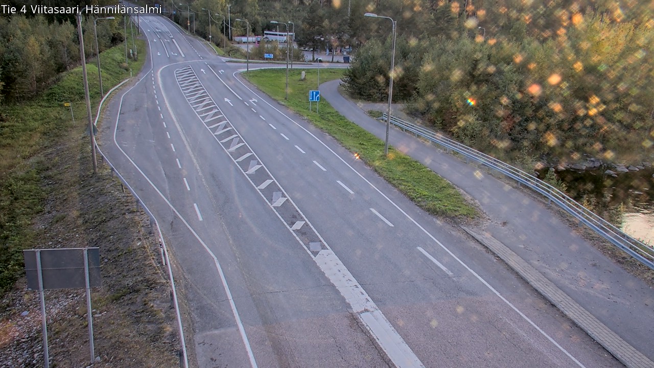 Weather Camera Image Road 4 Viitasaari Hännilänsalmi, Viitasaari, Keski-Suomi