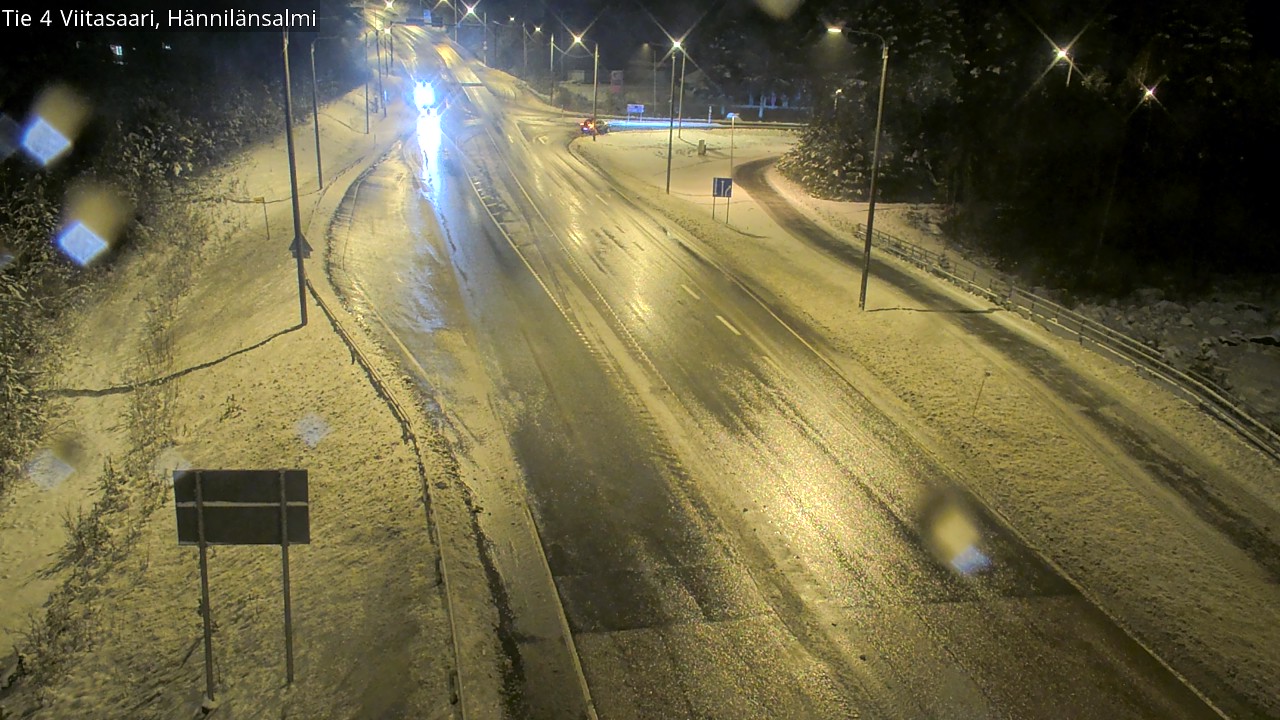 Weather Camera Image Road 4 Viitasaari Hännilänsalmi, Viitasaari, Keski-Suomi