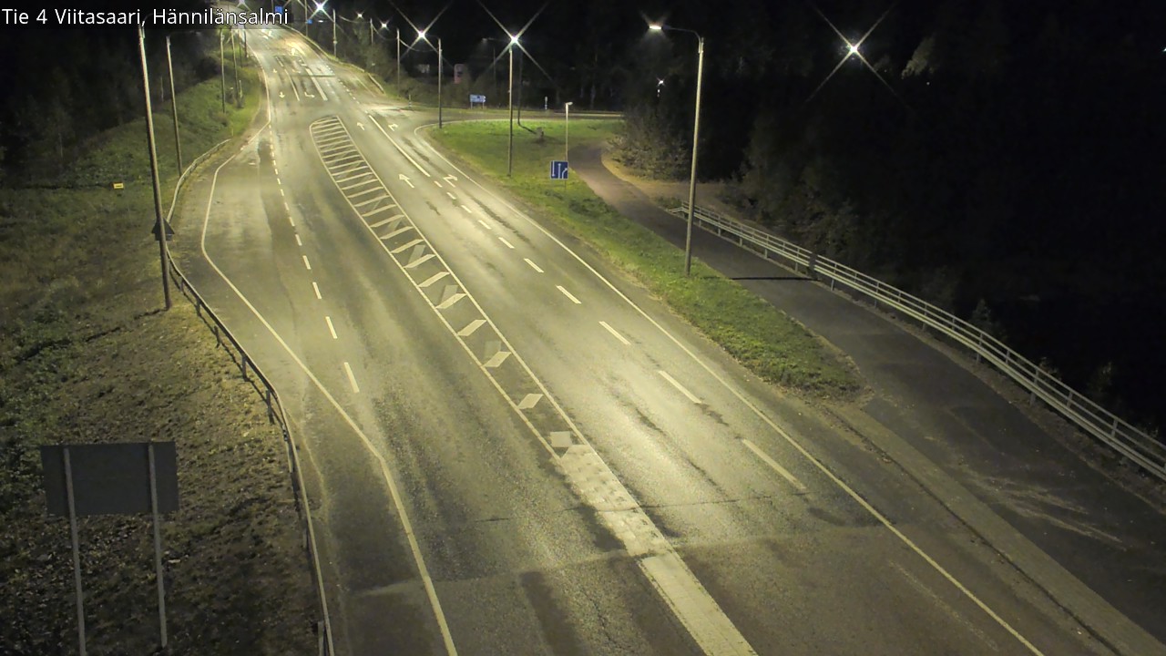 Weather Camera Image Road 4 Viitasaari Hännilänsalmi, Viitasaari, Keski-Suomi