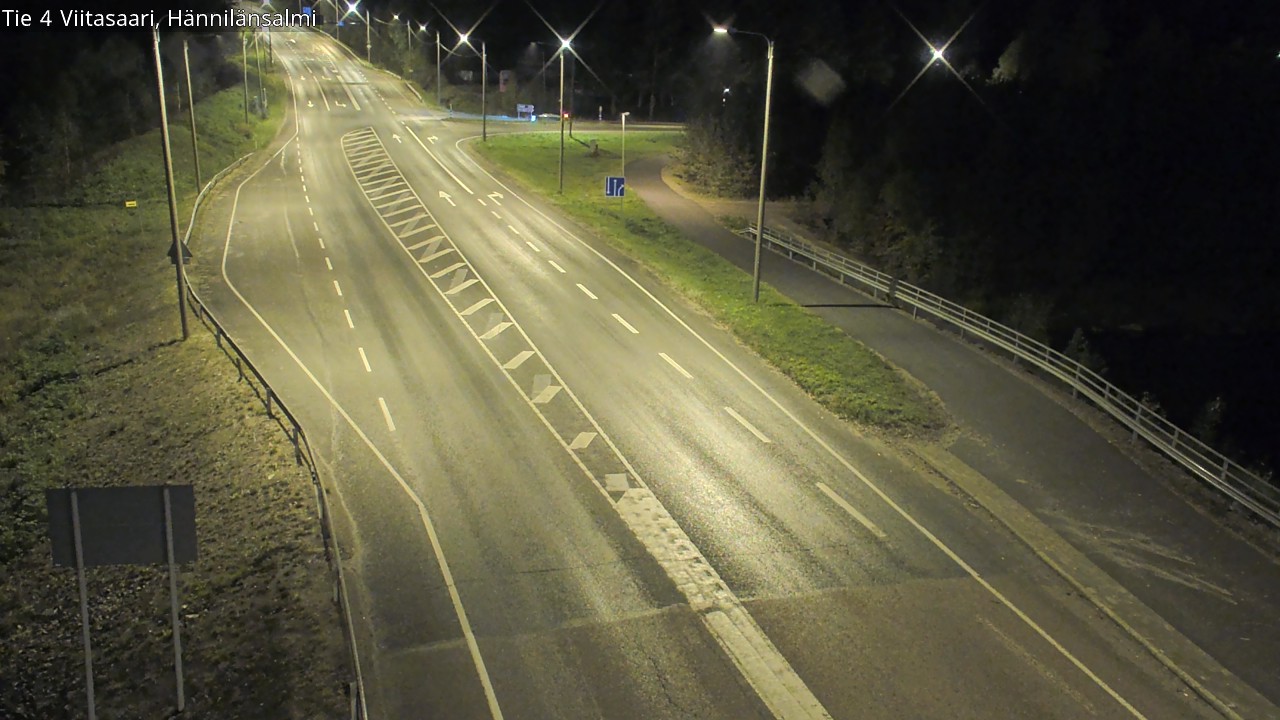 Weather Camera Image Road 4 Viitasaari Hännilänsalmi, Viitasaari, Keski-Suomi