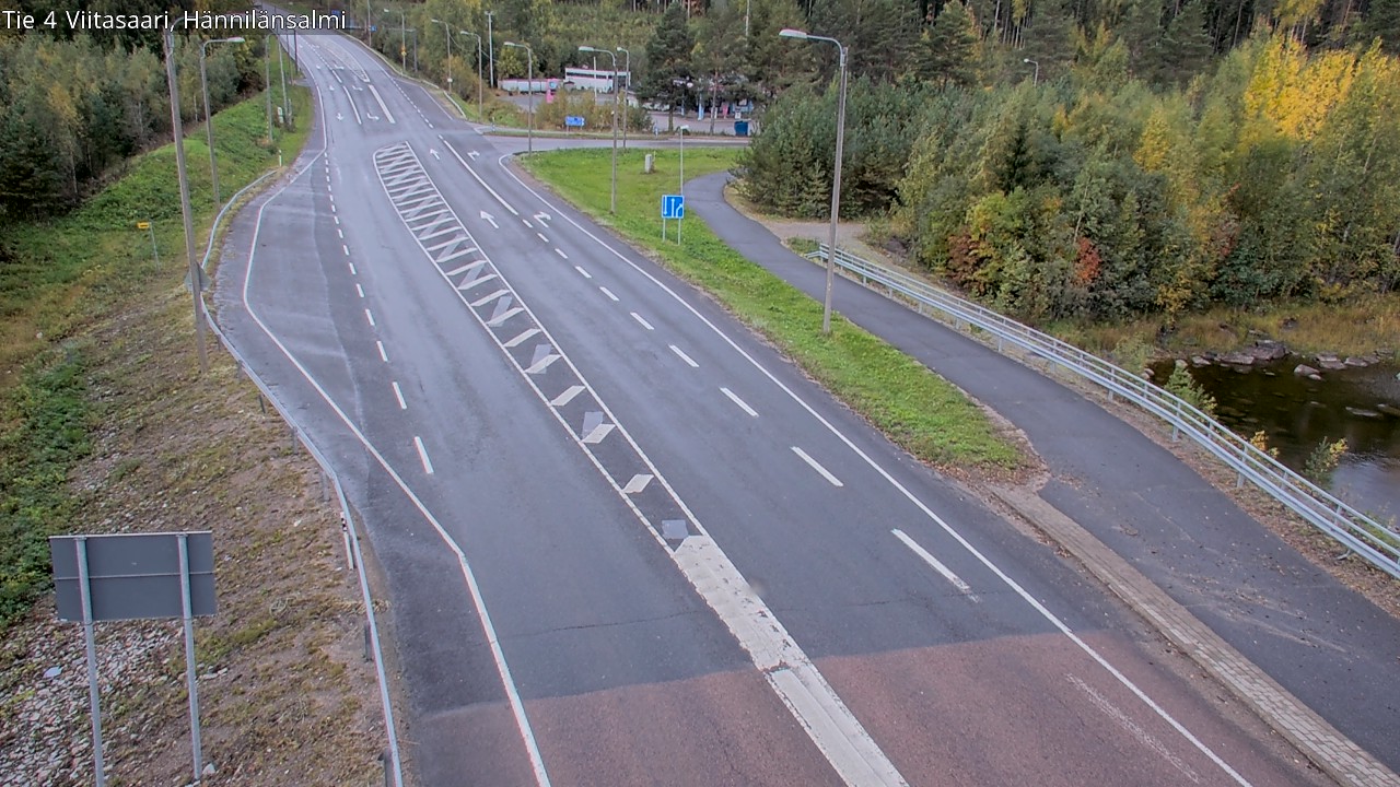 Weather Camera Image Road 4 Viitasaari Hännilänsalmi, Viitasaari, Keski-Suomi