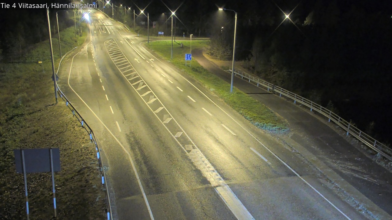 Weather Camera Image Road 4 Viitasaari Hännilänsalmi, Viitasaari, Keski-Suomi