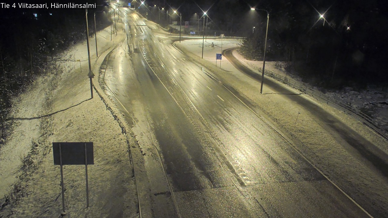 Weather Camera Image Road 4 Viitasaari Hännilänsalmi, Viitasaari, Keski-Suomi