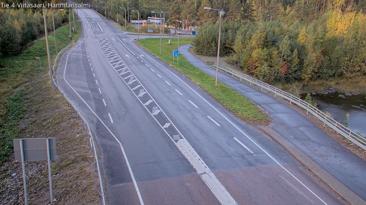 Weather Camera Image Road 4 Viitasaari Hännilänsalmi, Viitasaari, Keski-Suomi