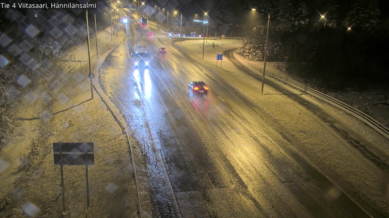 Weather Camera Image Road 4 Viitasaari Hännilänsalmi, Viitasaari, Keski-Suomi
