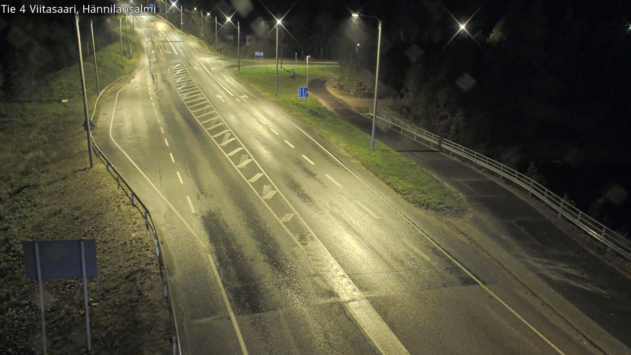 Weather Camera Image Road 4 Viitasaari Hännilänsalmi, Viitasaari, Keski-Suomi