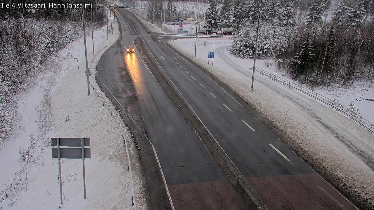 Weather Camera Image Road 4 Viitasaari Hännilänsalmi, Viitasaari, Keski-Suomi