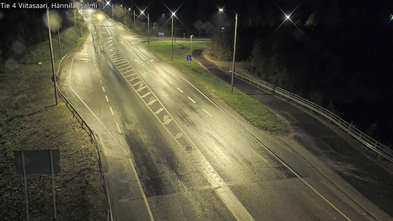 Weather Camera Image Road 4 Viitasaari Hännilänsalmi, Viitasaari, Keski-Suomi