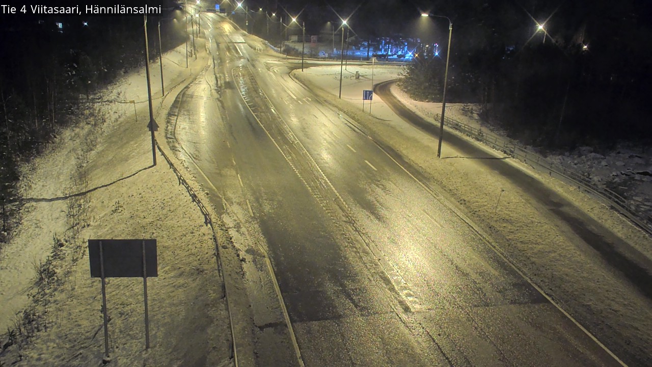 Weather Camera Image Road 4 Viitasaari Hännilänsalmi, Viitasaari, Keski-Suomi