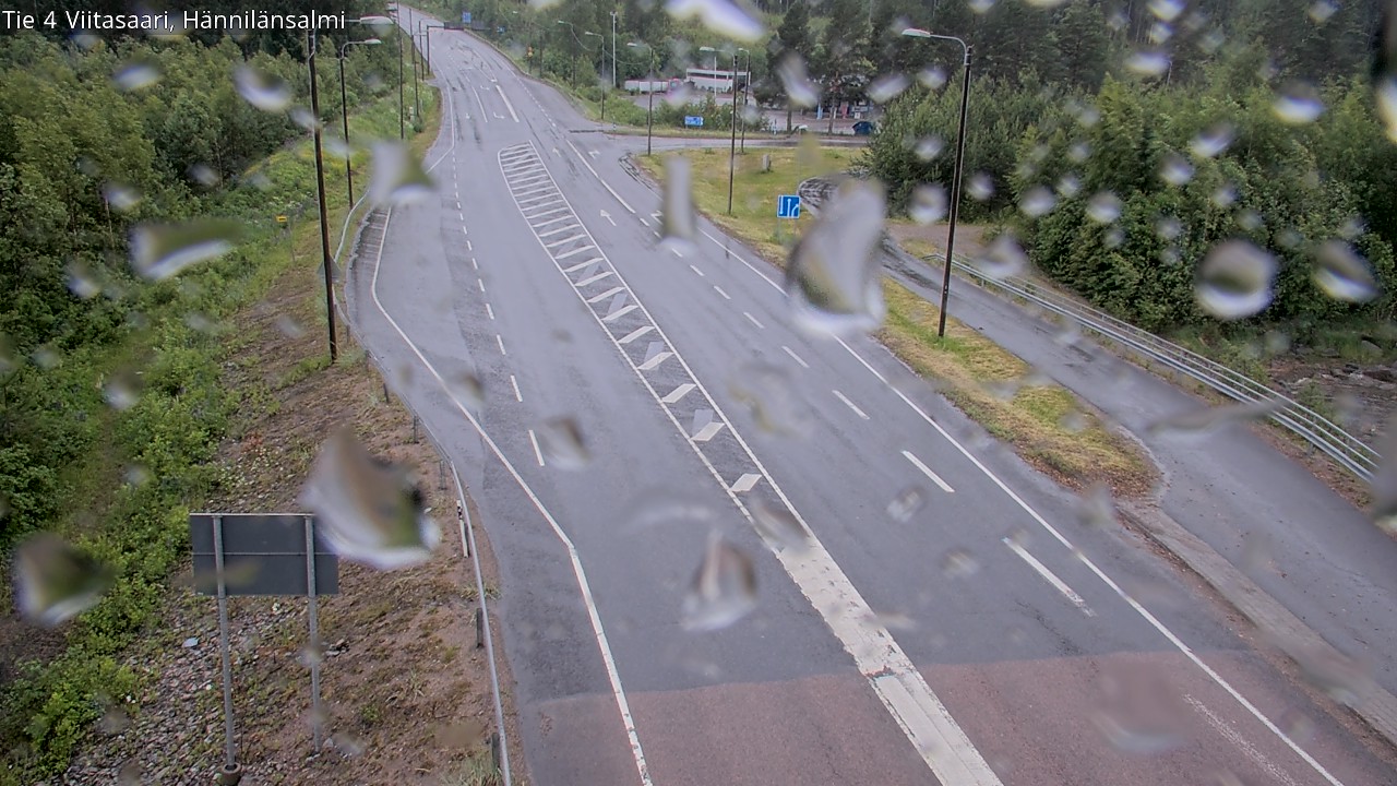 Weather Camera Image Väg 4 Viitasaari Hännilänsalmi, Viitasaari, Keski-Suomi