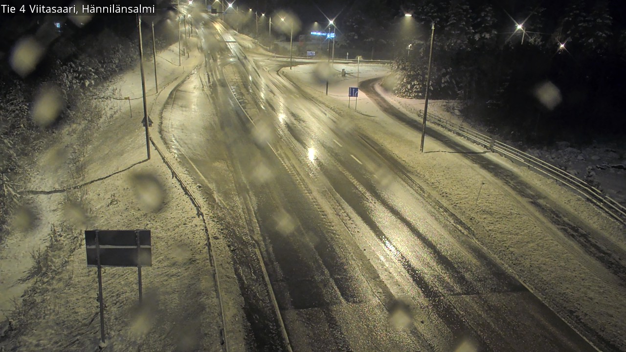 Weather Camera Image Road 4 Viitasaari Hännilänsalmi, Viitasaari, Keski-Suomi