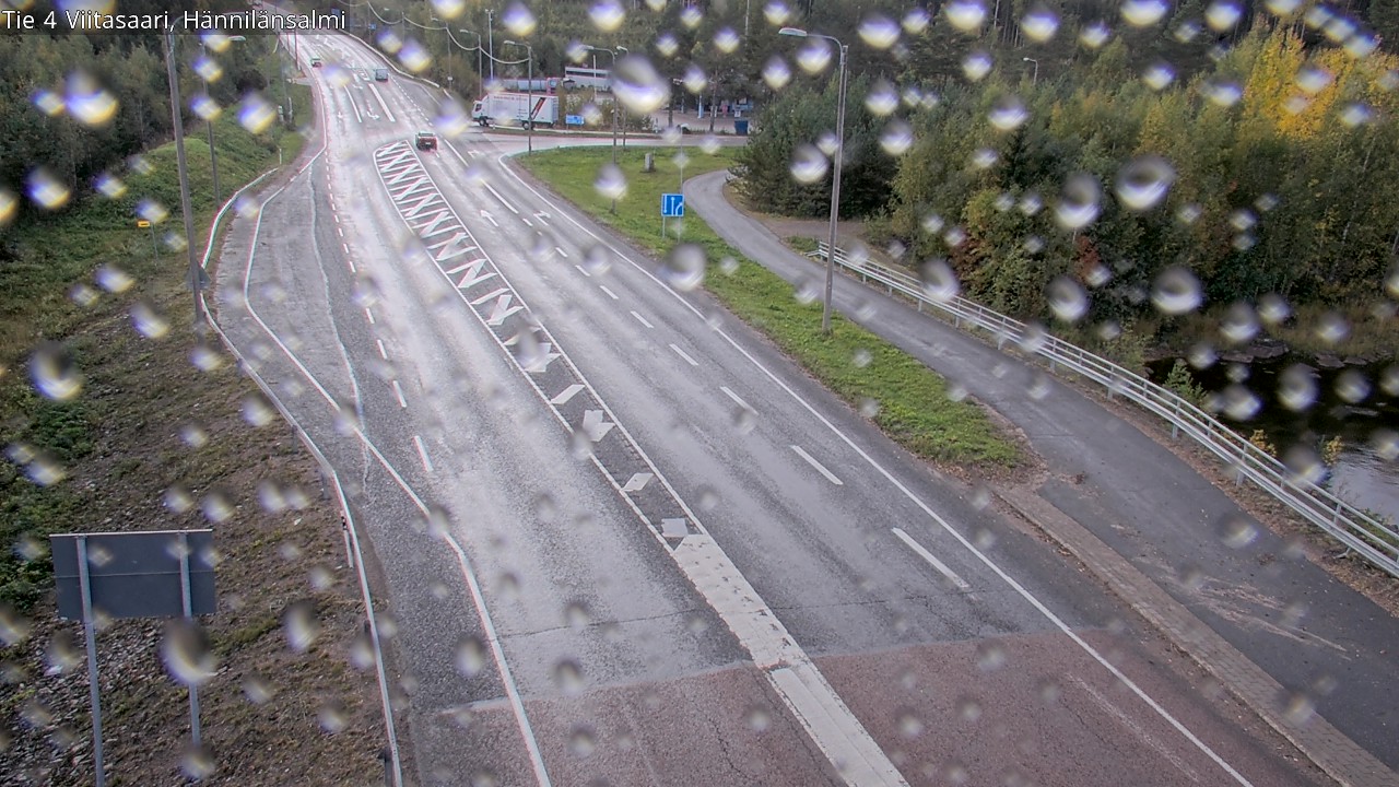 Weather Camera Image Road 4 Viitasaari Hännilänsalmi, Viitasaari, Keski-Suomi