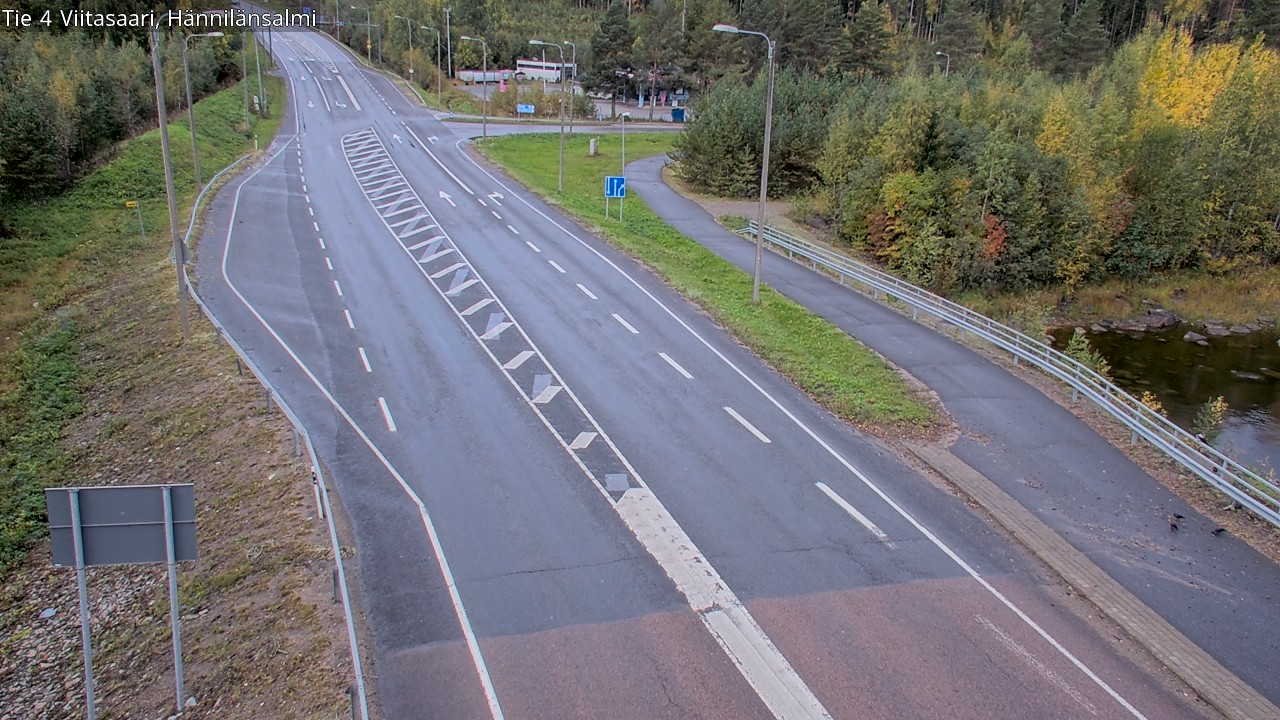 Weather Camera Image Road 4 Viitasaari Hännilänsalmi, Viitasaari, Keski-Suomi