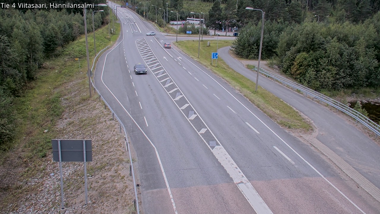 Weather Camera Image Road 4 Viitasaari Hännilänsalmi, Viitasaari, Keski-Suomi