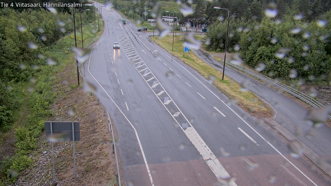 Weather Camera Image Väg 4 Viitasaari Hännilänsalmi, Viitasaari, Keski-Suomi