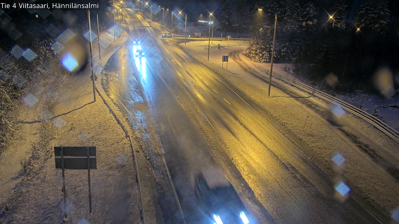 Weather Camera Image Road 4 Viitasaari Hännilänsalmi, Viitasaari, Keski-Suomi