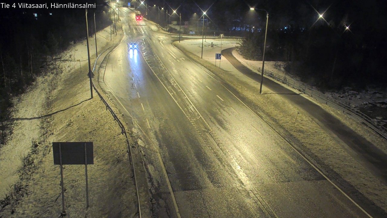 Weather Camera Image Väg 4 Viitasaari Hännilänsalmi, Viitasaari, Keski-Suomi