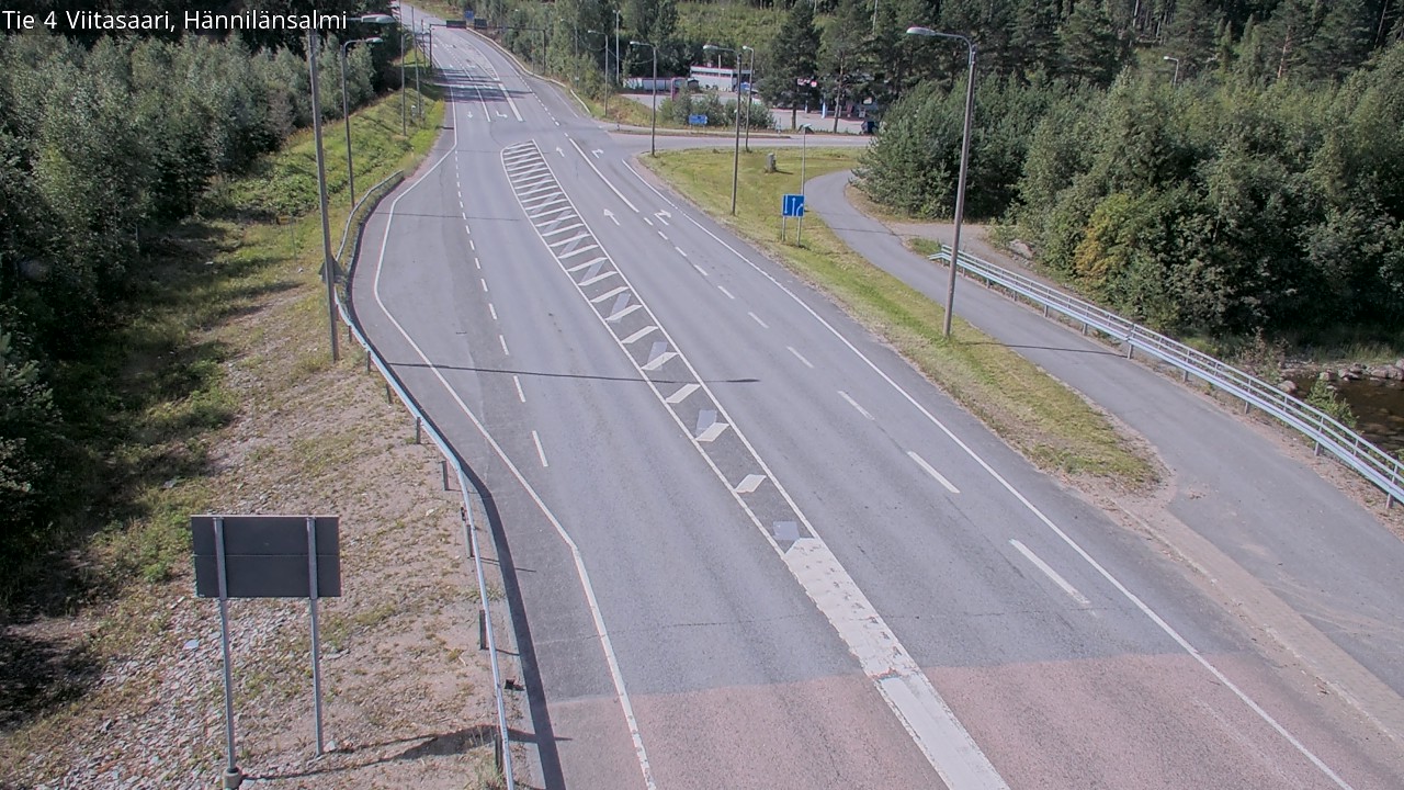 Kelikamerat Kuva Tie 4 Viitasaari Hännilänsalmi, Viitasaari, Keski-Suomi