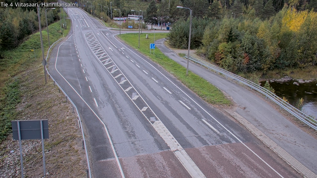 Weather Camera Image Road 4 Viitasaari Hännilänsalmi, Viitasaari, Keski-Suomi
