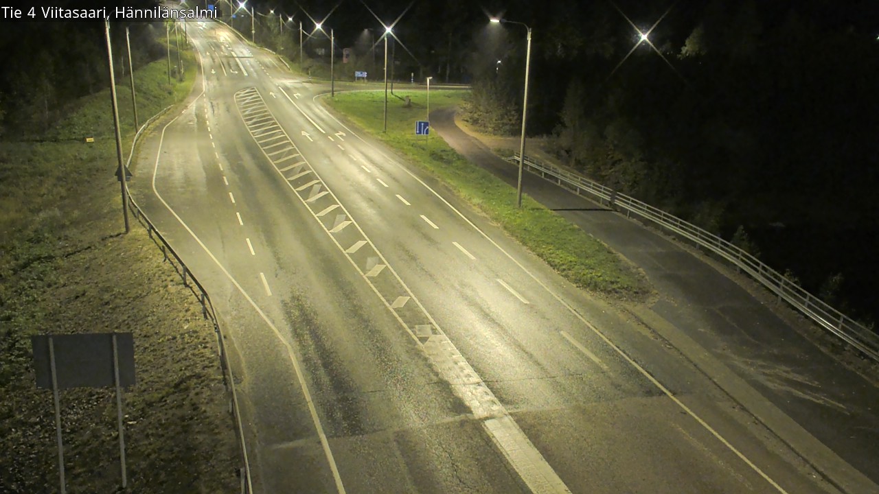 Weather Camera Image Road 4 Viitasaari Hännilänsalmi, Viitasaari, Keski-Suomi
