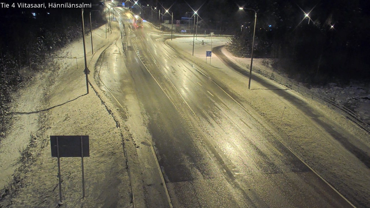 Weather Camera Image Road 4 Viitasaari Hännilänsalmi, Viitasaari, Keski-Suomi
