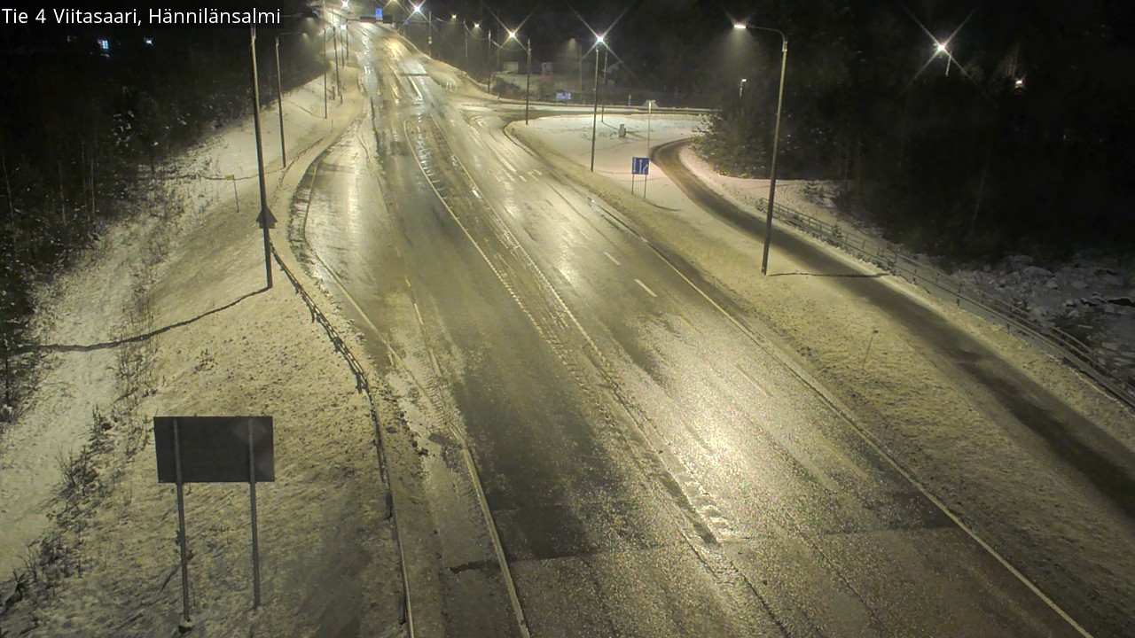 Weather Camera Image Road 4 Viitasaari Hännilänsalmi, Viitasaari, Keski-Suomi
