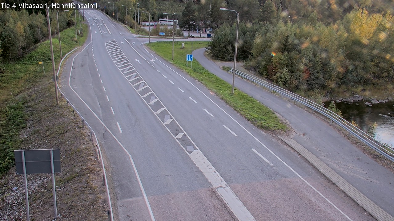 Weather Camera Image Road 4 Viitasaari Hännilänsalmi, Viitasaari, Keski-Suomi