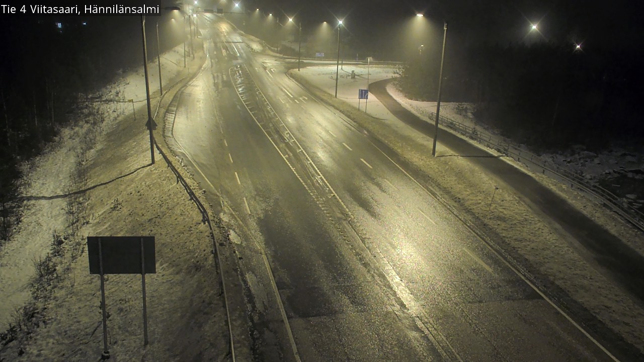 Weather Camera Image Road 4 Viitasaari Hännilänsalmi, Viitasaari, Keski-Suomi