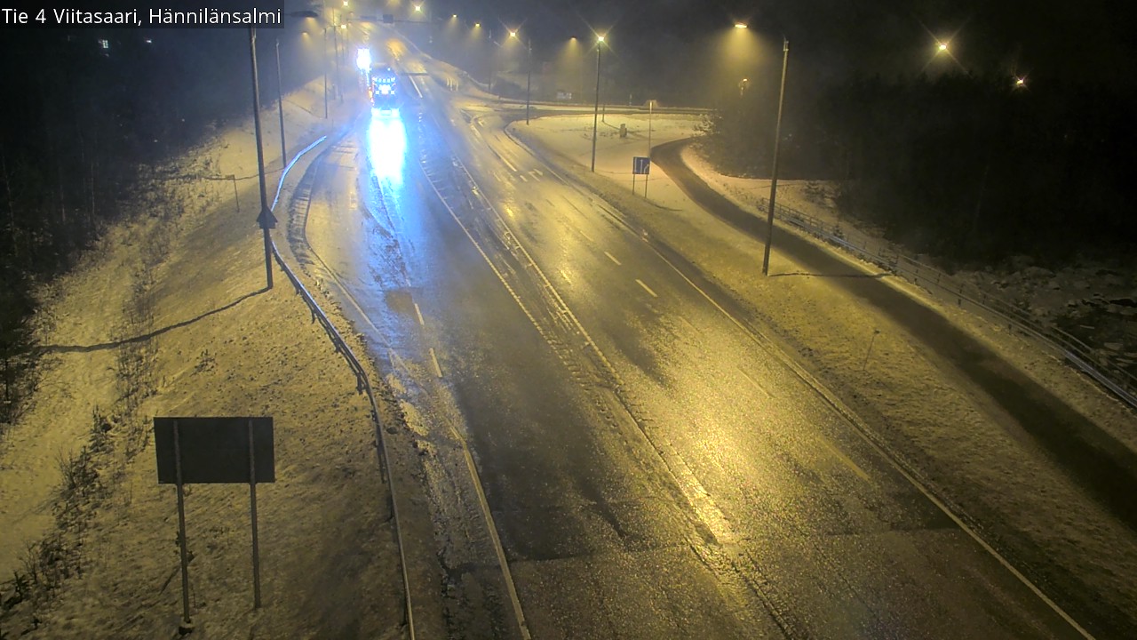 Weather Camera Image Road 4 Viitasaari Hännilänsalmi, Viitasaari, Keski-Suomi
