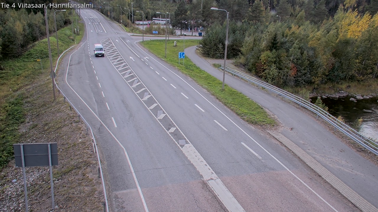 Weather Camera Image Road 4 Viitasaari Hännilänsalmi, Viitasaari, Keski-Suomi