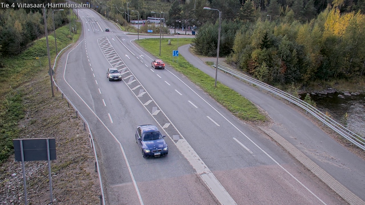Weather Camera Image Road 4 Viitasaari Hännilänsalmi, Viitasaari, Keski-Suomi