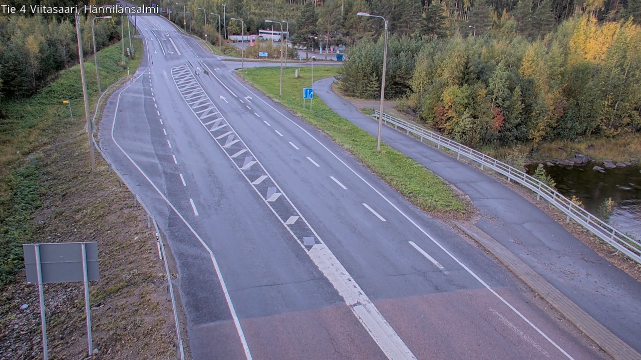 Weather Camera Image Road 4 Viitasaari Hännilänsalmi, Viitasaari, Keski-Suomi