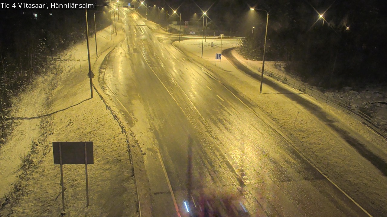 Weather Camera Image Road 4 Viitasaari Hännilänsalmi, Viitasaari, Keski-Suomi