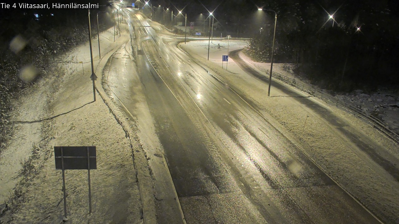 Weather Camera Image Road 4 Viitasaari Hännilänsalmi, Viitasaari, Keski-Suomi