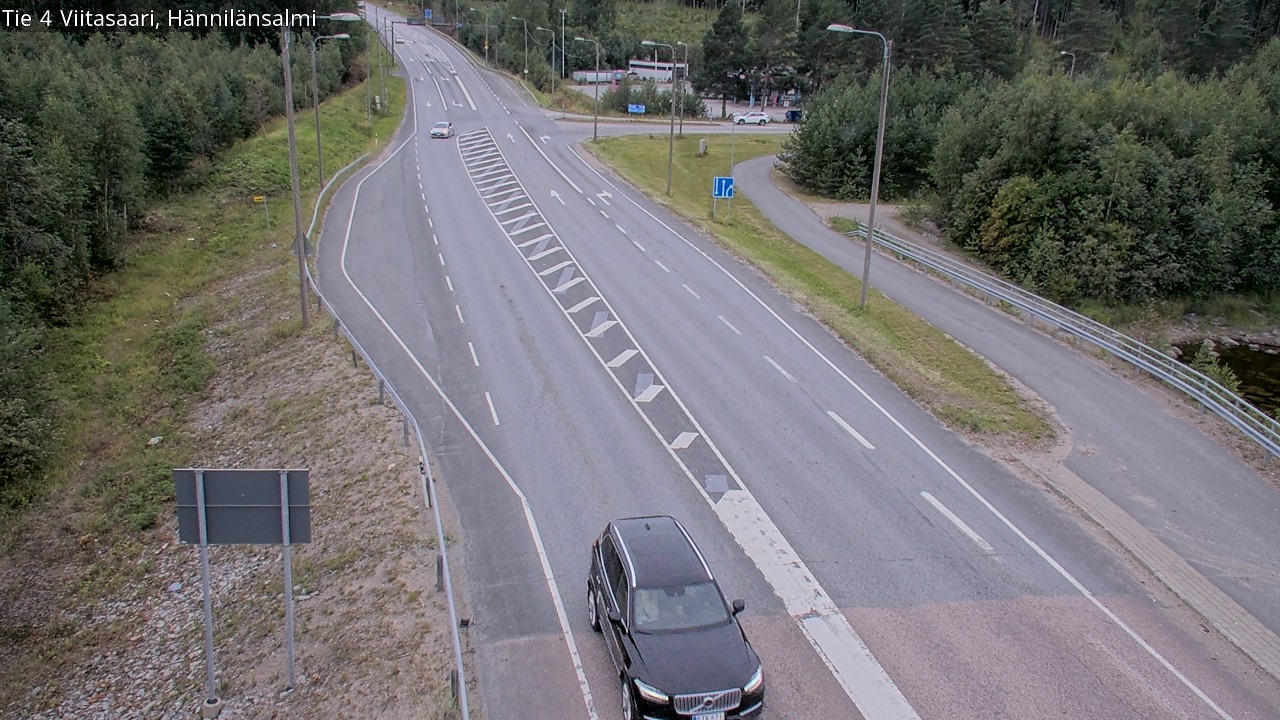 Weather Camera Image Road 4 Viitasaari Hännilänsalmi, Viitasaari, Keski-Suomi
