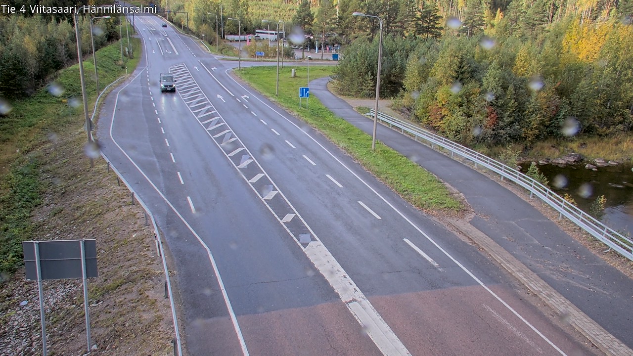 Weather Camera Image Road 4 Viitasaari Hännilänsalmi, Viitasaari, Keski-Suomi