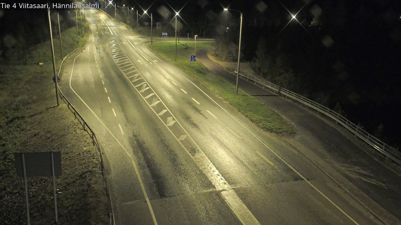 Weather Camera Image Road 4 Viitasaari Hännilänsalmi, Viitasaari, Keski-Suomi